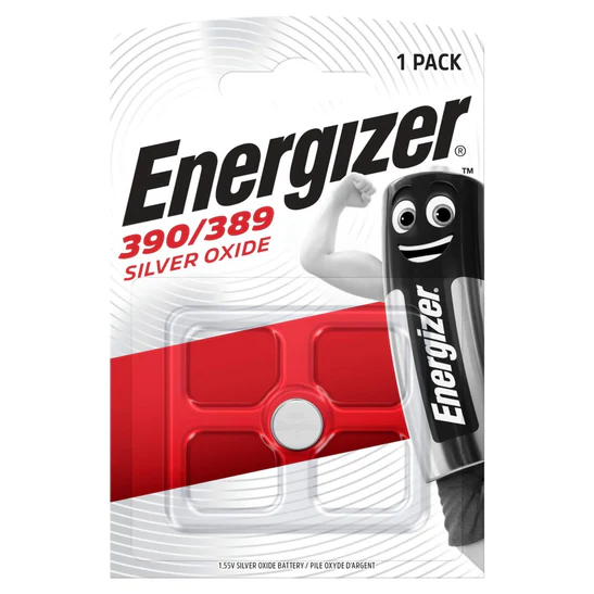 Energizer Silver Oxide 389/390 SR54 Coin Cell Pack of 1